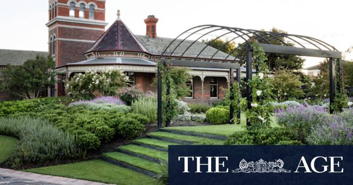 These luxury homes ripped up their tennis courts to make way for ripper gardens
