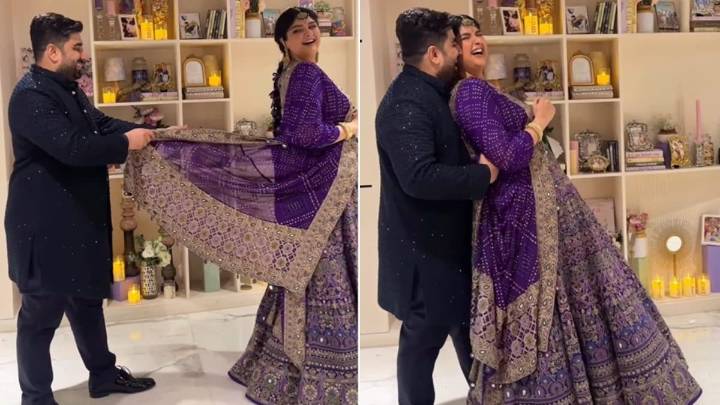 Anshula Kapoor Unleashes ‘Filmy’ Side, Shares Fun Reel With Fiancé Rohan Thakkar