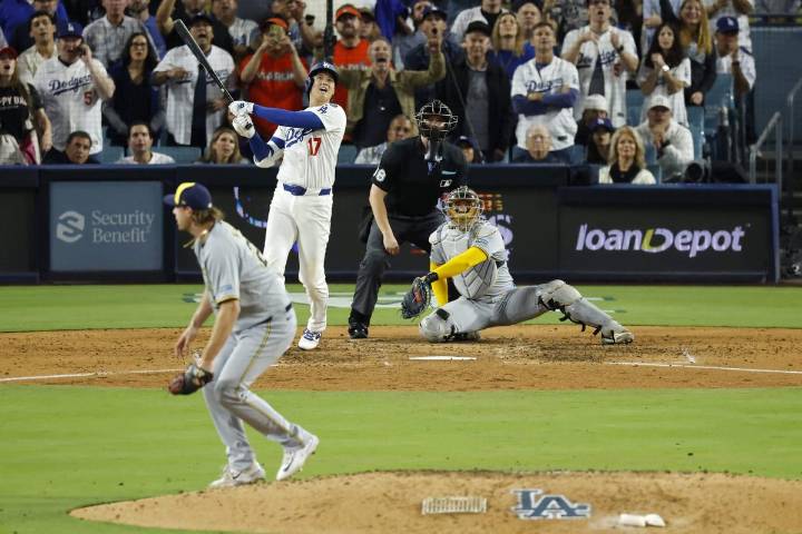 Shohei Ohtani’s 3-homer, 10-strikeout game powers Dodgers back to World Series