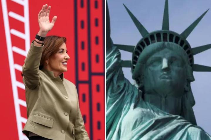 Exclusive | New York Gov. Hochul refuses to pony up state funds to keep Statue of Liberty open during government shutdown