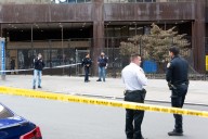 Two teens, one adult wounded in a brazen shooting outside Brooklyn hospital