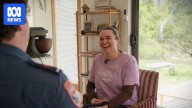 Runner Sissy Austin reunited with paramedic who helped her after horrific assault near Ballarat