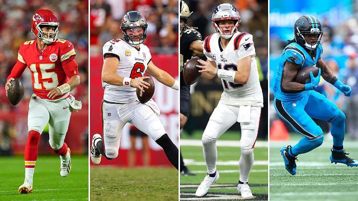 Mahomes, Mayfield, Maye or Dowdle: NFL Week 6 'Himmy' Award