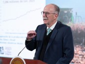 Julio Berdegué anunció un acuerdo de seis puntos con productores de maíz, apoyarán con 950 pesos