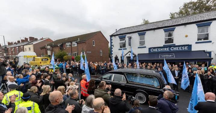 RIP, Champ: Passing the places that shaped his life, Ricky Hatton makes his final journey
