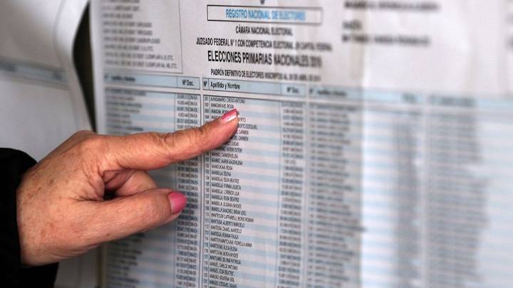 Consultá acá el padrón electoral