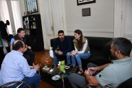 Egüen expresó su apoyo a Salomón por la Universidad de Saladillo
