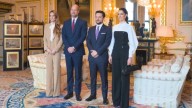 Cele|bitchy | Prince William & Kate welcomed Jordan’s Crown Prince Hussein & Princess Rajwa