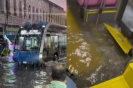 TikTok estalla con videos de Mérida y sus calles inundadas: hasta los camiones del Va y Ven se convirtieron en “lanchas”