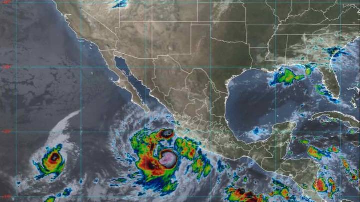 Tormenta Tropical Priscilla Se Convierte en Huracán Categoría 1 Frente a Costas de México