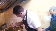 Rahul Gandhi tries his hand at making Diwali sweets in Old Delhi