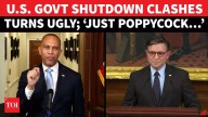 ‘NONSENSE!’: Johnson REJECTS Jeffries’ ‘DESPERATE’ Government Shutdown Debate Offer