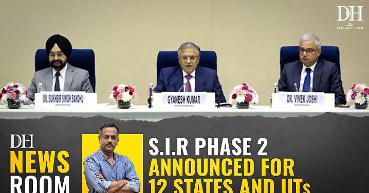 SIR phase 2 announced: Know which states are on the list