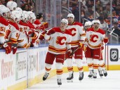 ‘Following like crazy’: Flames fired up about Blue Jays’ playoff ball