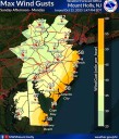 Nearly 5,000 Without Power As 60 MPH Winds Clocked Across NJ