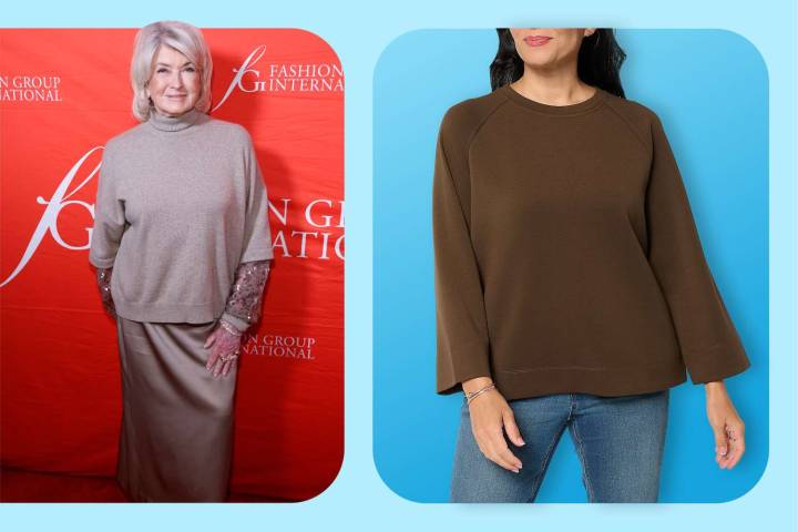 Martha Stewart’s QVC Pullover Is a Fall Fashion Staple
