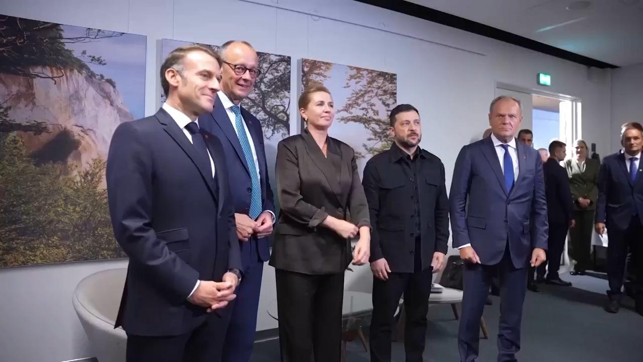 Zelenskyy meets European leaders in Copenhagen at 7th European Political Community Summit