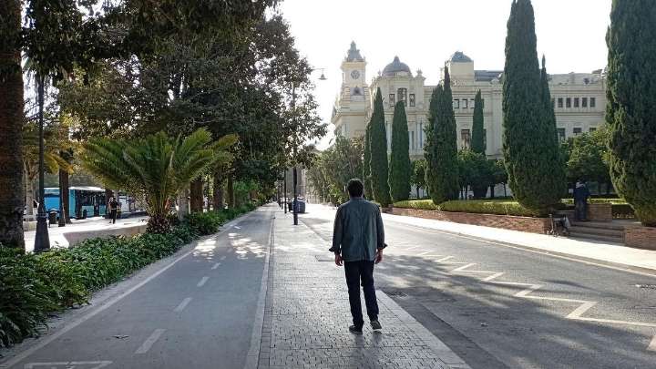 El desconocido Paseo de España en Málaga: la propuesta para cambiar por la avenida Cervantes
