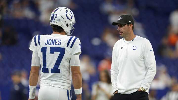 Daniel Jones tells Pat McAfee about confidence of Colts coach Shane Steichen