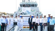 Navy receives 'Mahe', first indigenous anti-submarine warship built in Kochi