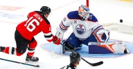 Connor Brown 'lit up like a Christmas tree' after scoring for the Devils against the Oilers