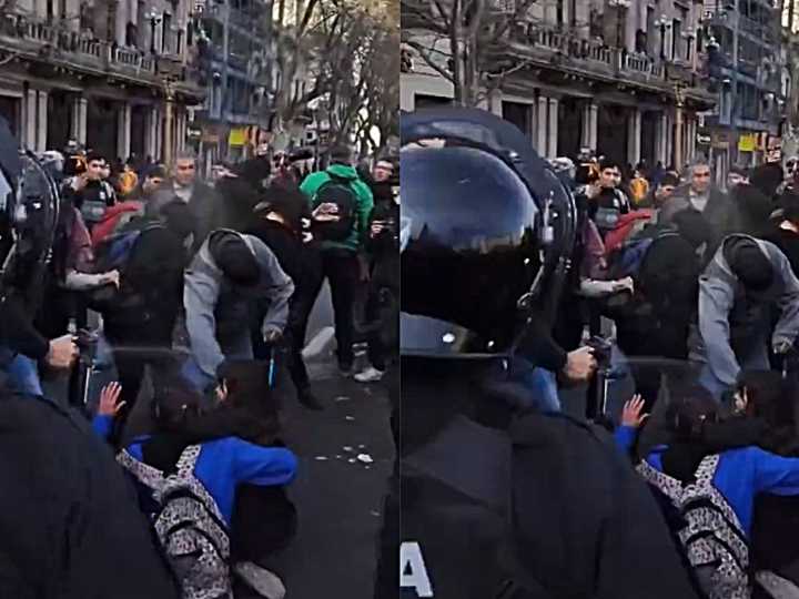 Pidieron que vaya a juicio oral el oficial de la PFA que gaseó a una nena de nueve de años en el Congreso