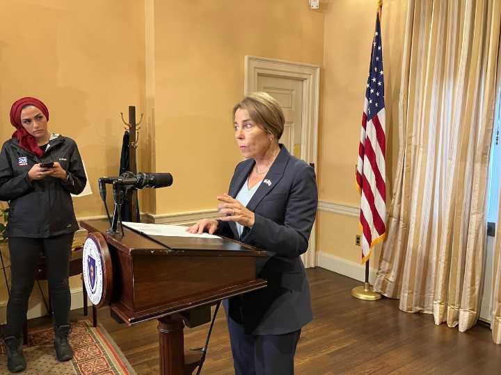 Healey vows ‘zero tolerance’ for violent street takeovers, tells Trump to keep the troops away