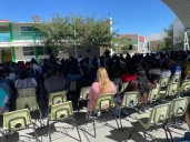 Imparte Prevención Social pláticas de Justicia Cívica a padres de familia del Cobach 11