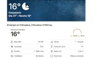 Máxima de 31 grados para hoy