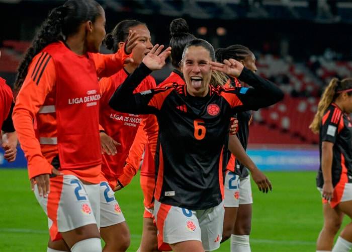Colombia derrotó 2×1 a Ecuador en la 2ª fecha de la Conmebol Liga de Naciones Femenina