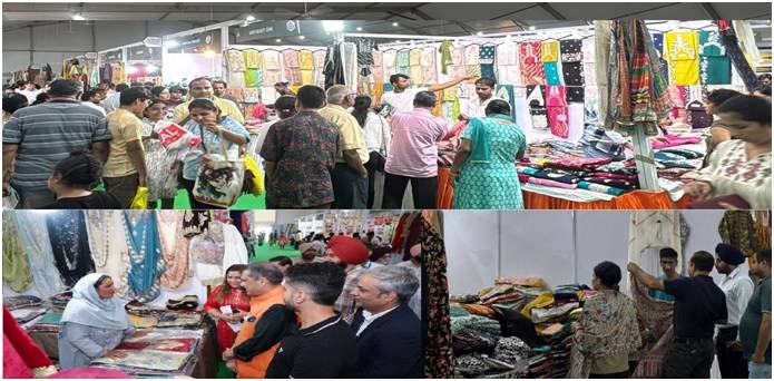 J&K shines at CII Chandigarh Fair 2025 through JKTPO’s vibrant display of unique regional culture, craftsmanship