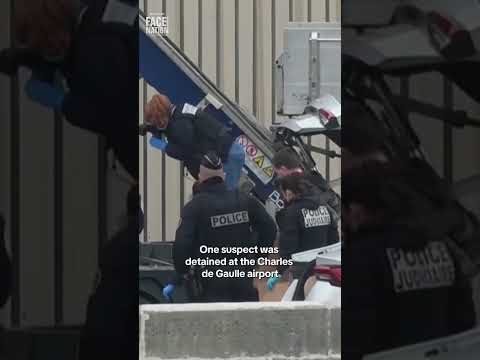 2 arrested in connection with crown jewels heist at Paris' Louvre museum #shorts