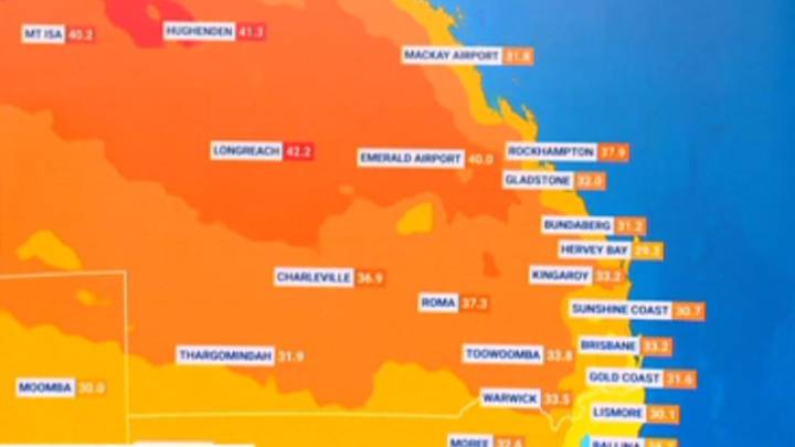 Record-breaking heat set for Queensland while freezing blasts and snow land in the south as mix of extremes sweep across the country