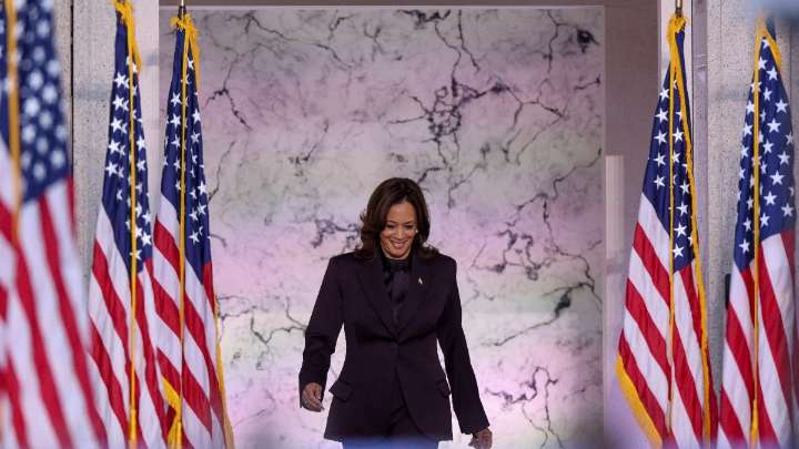 I'm not done: Kamala Harris says she could still be America's first woman president