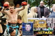 Thousands of Ricky Hatton fans line Manchester streets for last goodbye to boxing icon