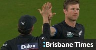 Head falls cheaply from diving catch