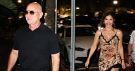 Lauren Sanchez Bezos Rocks Sheer Mini-Dress for Date Night in Miami Beach with Husband Jeff Bezos | Jeff Bezos, Lauren Sanchez 