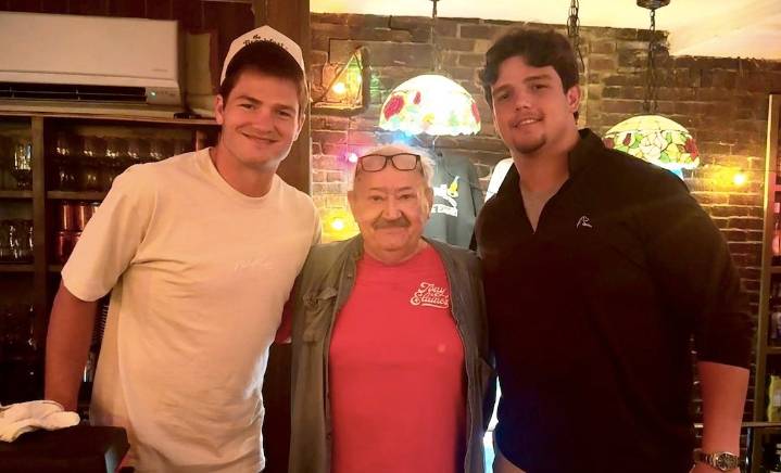 Patriots' Drake Maye, Will Campbell dine out in Boston's North End