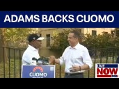 Adams Endorses Cuomo in NY Mayoral race