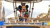 Disney raises prices for theme parks