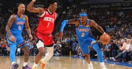 NBA Opening Night: OKC wins double-OT thriller against Rockets as they receive championship rings, Warriors topple Lakers