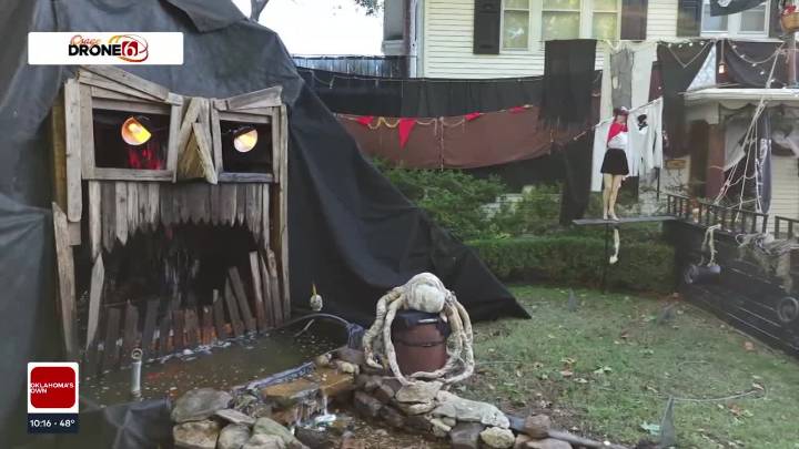 'Never seen anything like it': 21st and Peoria Neighbors go all out for Halloween