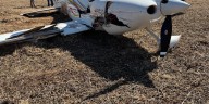 Small plane makes emergency landing in Lincoln field