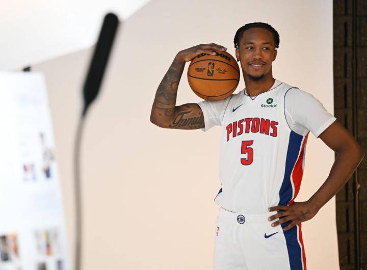 From weight gain to improved skills, Pistons’ Ron Holland ready to meet lofty expectations