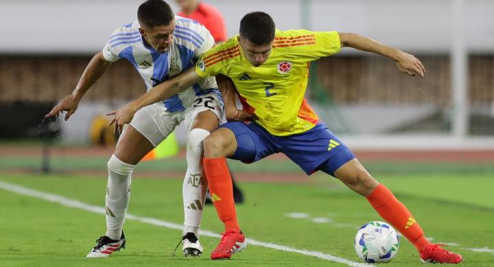 Colombia enfrentó dos veces a Argentina en el Sudamericano sub20: ¿Cómo le fue?