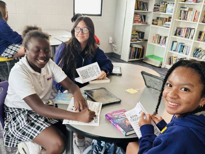 Montverde Academy ELA Class Participates In A Book Tasting Activity