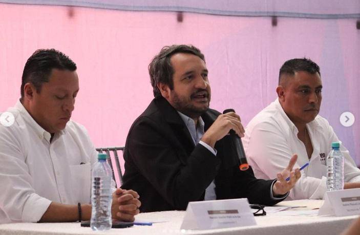 En Coahuila, reaparece Andy López Beltrán tras cuatro meses de ausencia en eventos partidistas