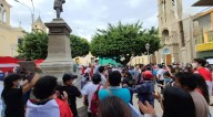 Piura: jóvenes se suman a protesta nacional del 15 de octubre contra el gobierno