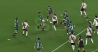 La mano de Insaurralde que no se cobró en el River Plate vs. Sarmiento por Liga Argentina 