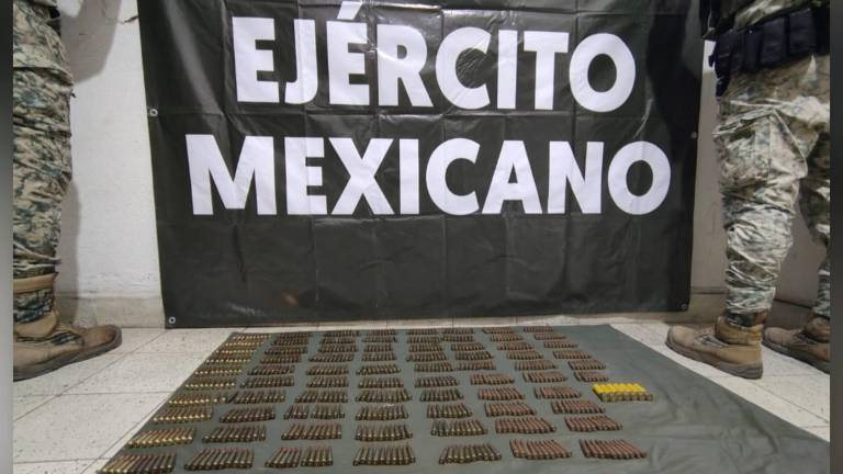 Confiscan militares 764 cartuchos en campamento clandestino en Concordia